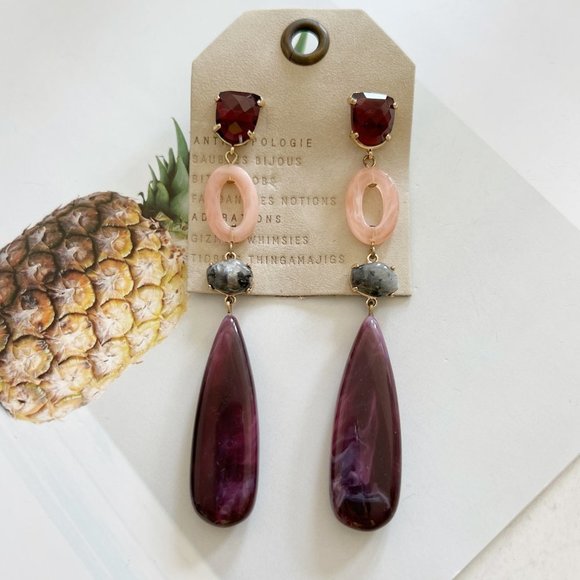 Anthropologie Rebekah Drop Earrings - Picture 1 of 3